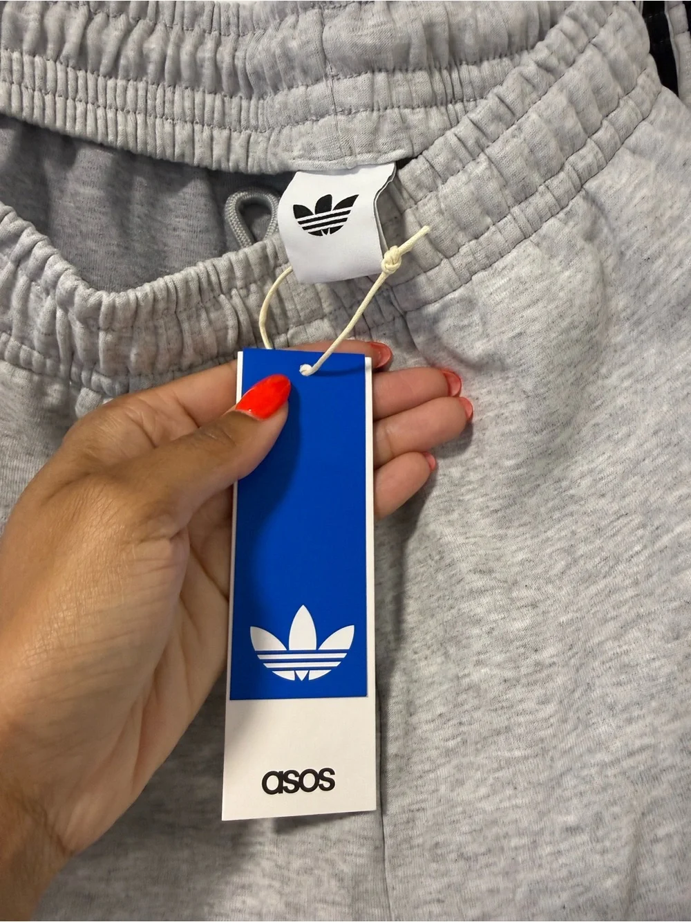 NWT adidas Originals × ASOS Barrel Leg Sweatpants in Gray Size Large